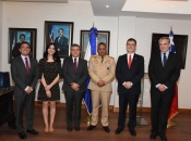 División de Relaciones Internacionales de la Subsecretaría de Defensa se reúne con Ministro de Defensa de República Dominicana.