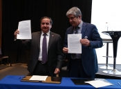 Firma de Convenio de Colaboración entre el Ministerio de Defensa Nacional y la Universidad de Concepción.