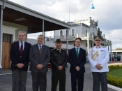 Subsecretaría de Defensa participa en saludos protocolares al Ministro de Defensa de Guatemala