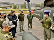 Delegación de la Subsecretaría de Defensa visitó la IIª Brigada Aérea