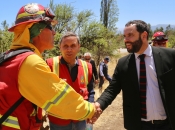 Subsecretario Montero se despliega en O´Higgins para reforzar el trabajo en prevención de incendios
