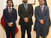 Subsecretario Montero recibe a viceministro para las Políticas de Defensa de Colombia