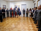 Ceremonia de ascensos de suboficiales del Ejército pertenecientes a la Subsecretaria de Defensa